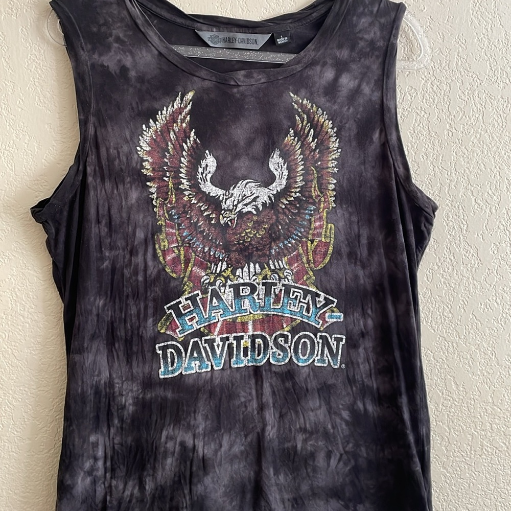 Harley-Davidson Upwing Eagle Muscle Tee - Picture 4 of 7